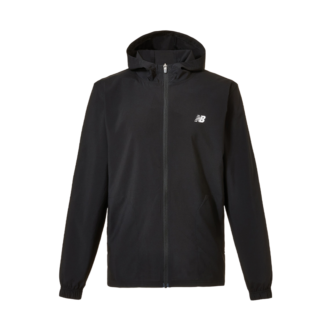 뉴발란스 스포츠 에센셜 우븐 자켓 블랙(New Balance Sport Essential Woven Jacket Black)