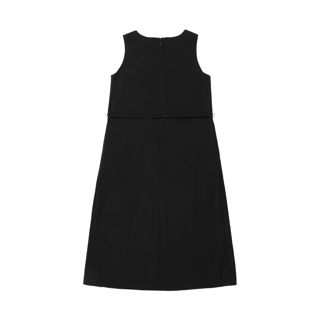 (W) 스노우 피크 루트 슬리브리스 드레스 블랙((W) Snow Peak Root Sleeveless Dress Black) - 2