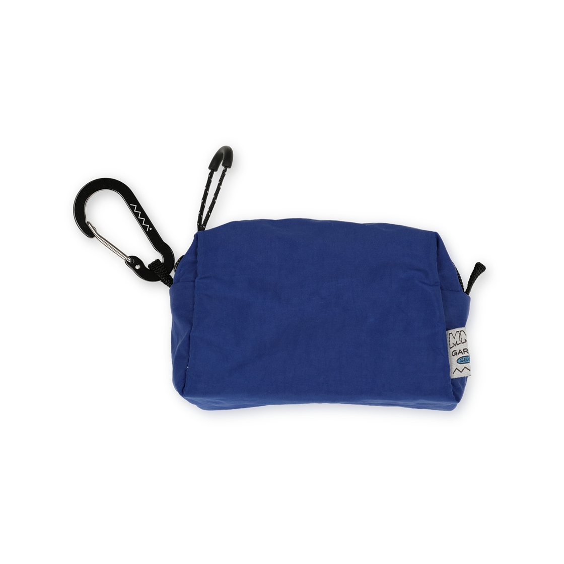 에메모가든 에메모 미니 집 파우치 03 나일론 왁스 블루(mmogarden mmo Mini Zip Pouch 03 Nylon Wax Blue) - 1