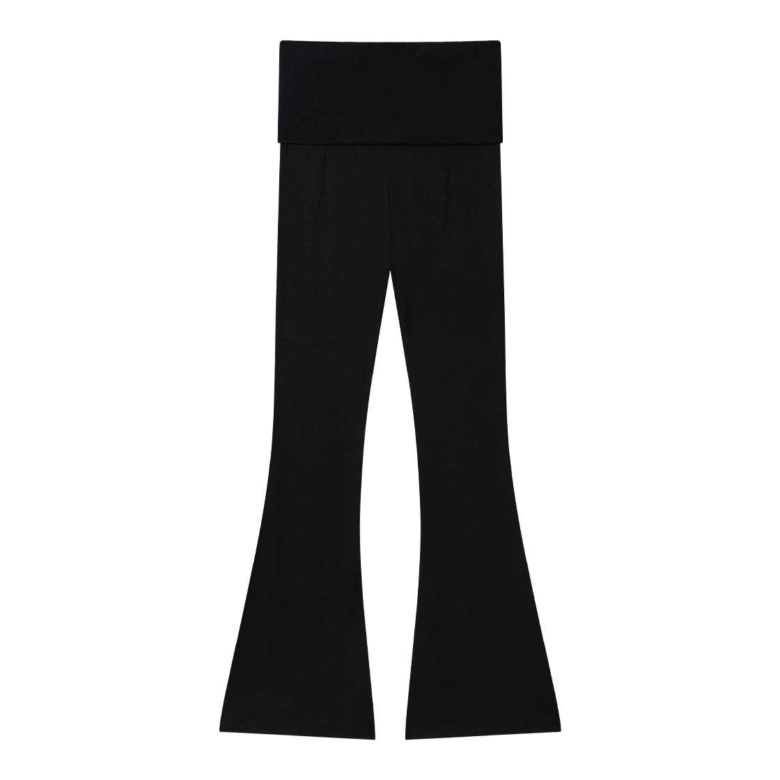 어글리쉐도우 슬림 밴딩 부츠컷 팬츠(블랙)(Uglyshadow Slim Banding Bootcut Pants(Black)) - 2