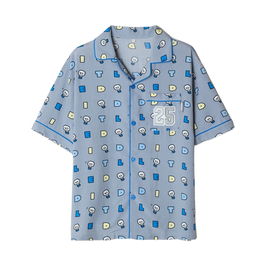 스파오 x 한화생명 이스포츠 숏슬리브 파자마 그레이(Spao x Hanwha Life Esports Short Sleeve Pajamas Gray) - 2