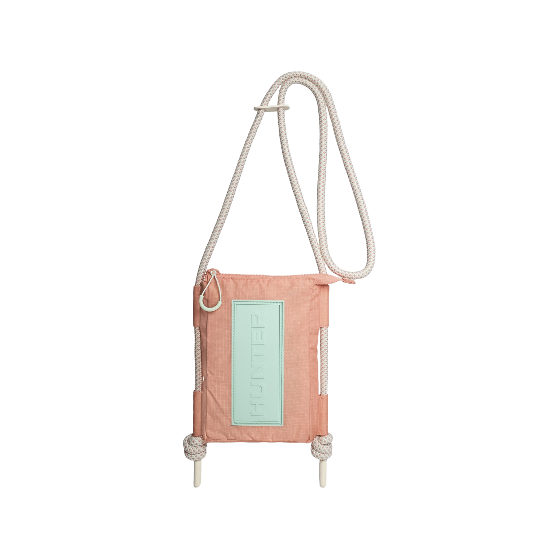 UBP1514NRS-GGW Hunter Travel Ripstop Phone Pouch Glow Grapefruit Glow Lagoon