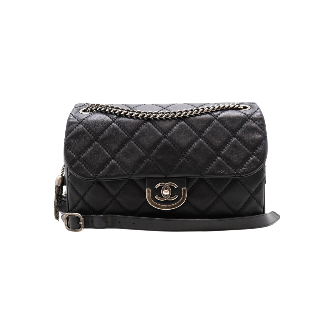 IT75FR4EE5GJ Chanel CC Crave Flap Shoulder Bag, 18 Series