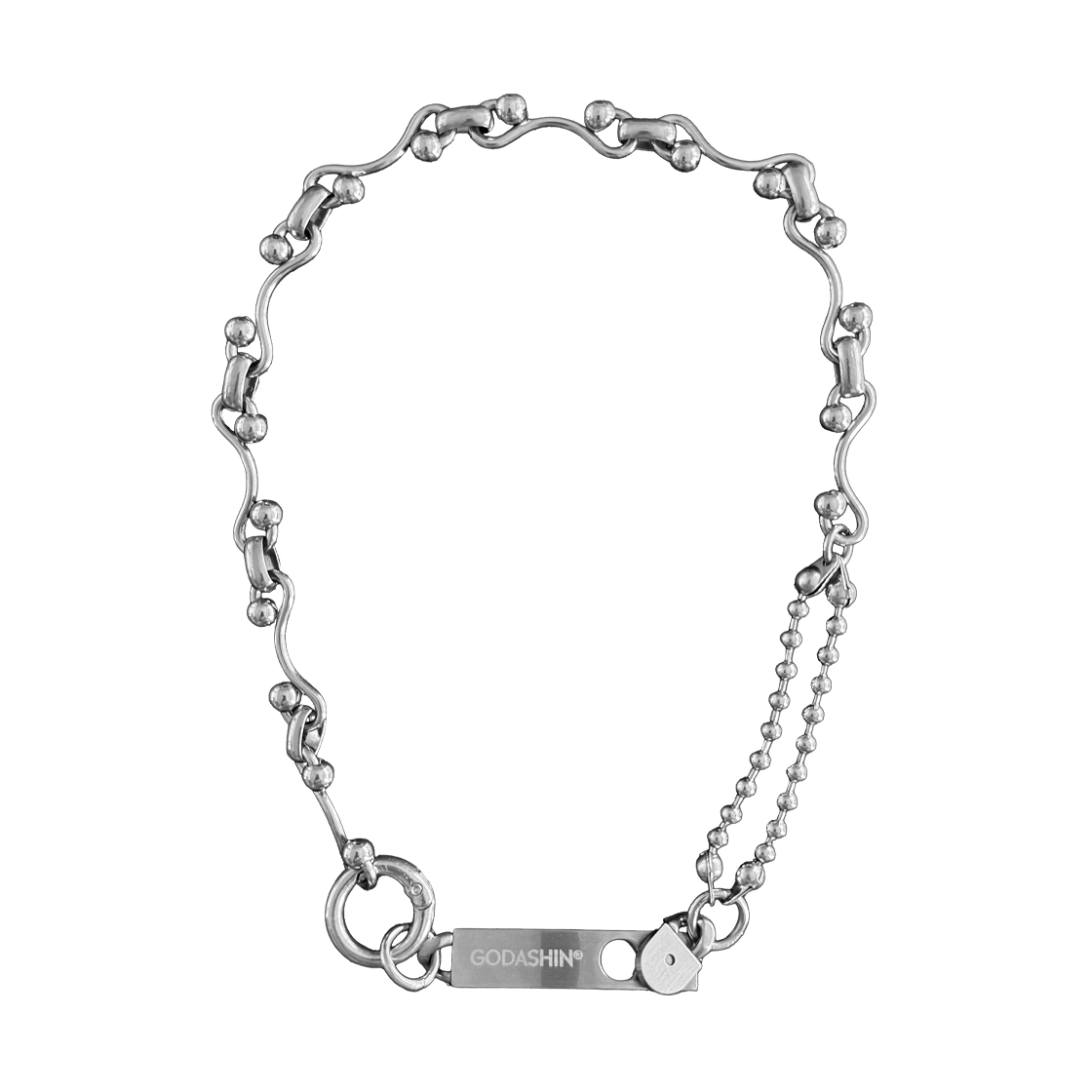 고다신 슬라이드 투 러브 체인 목걸이(GODASHIN Slide To Love Chain Necklace)