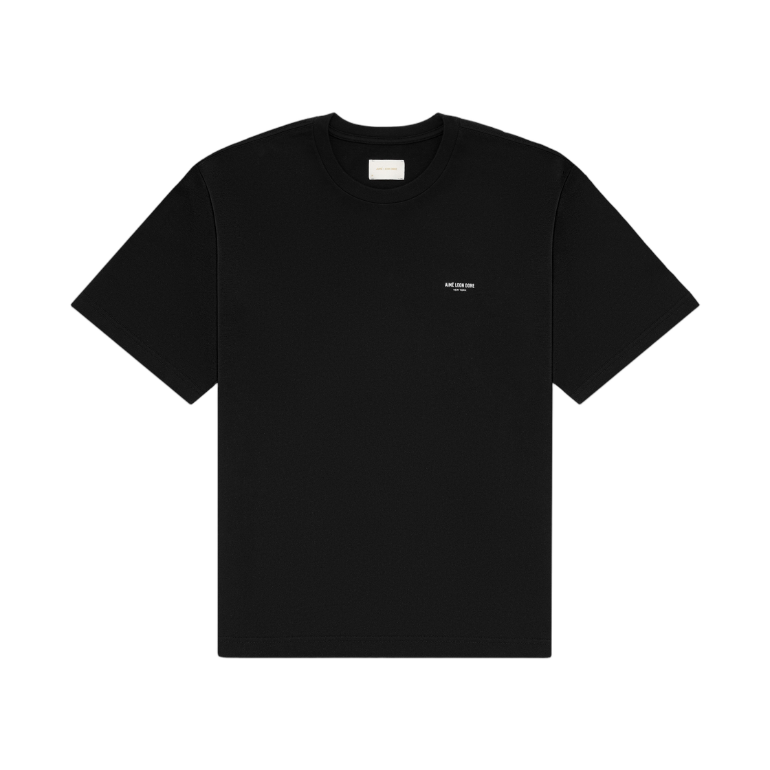 - Aime Leon Dore Micro Logo T-Shirt Jet Black
