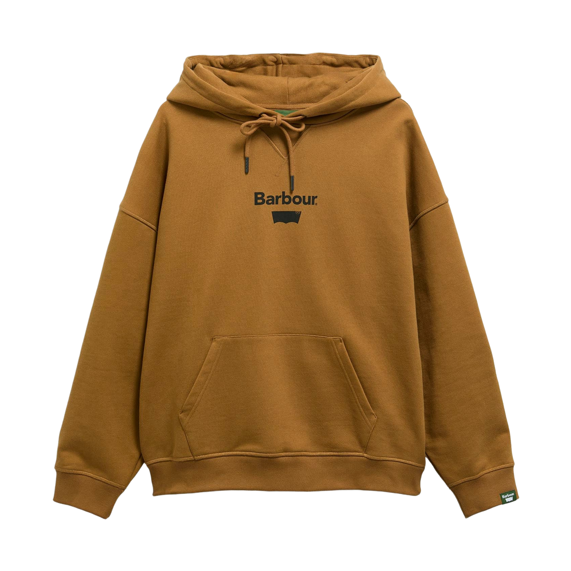 MOL0720OR55S Levi's x Barbour Graphic Hoodie Tan