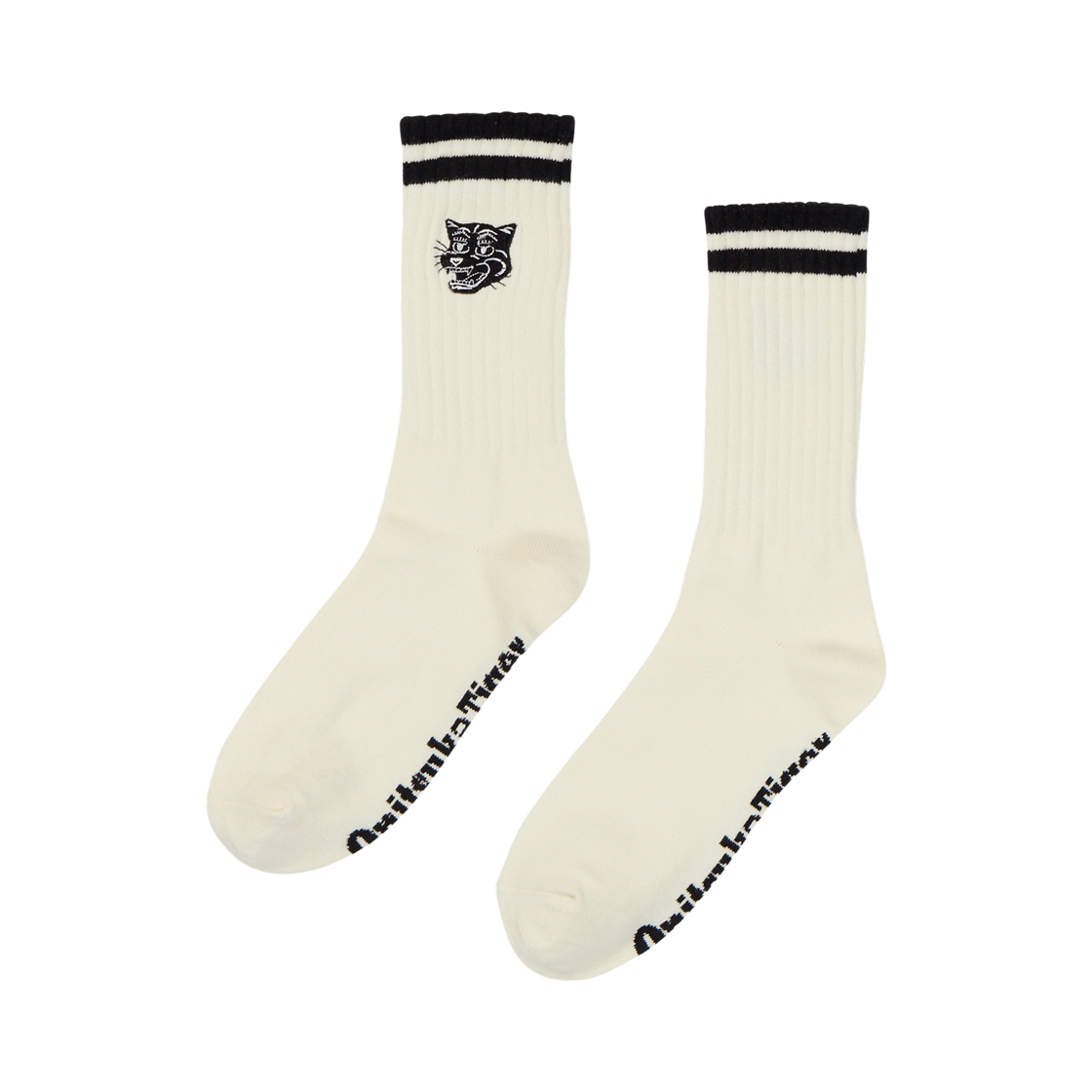 3183A949-700 Onitsuka Tiger Middle Socks Off White