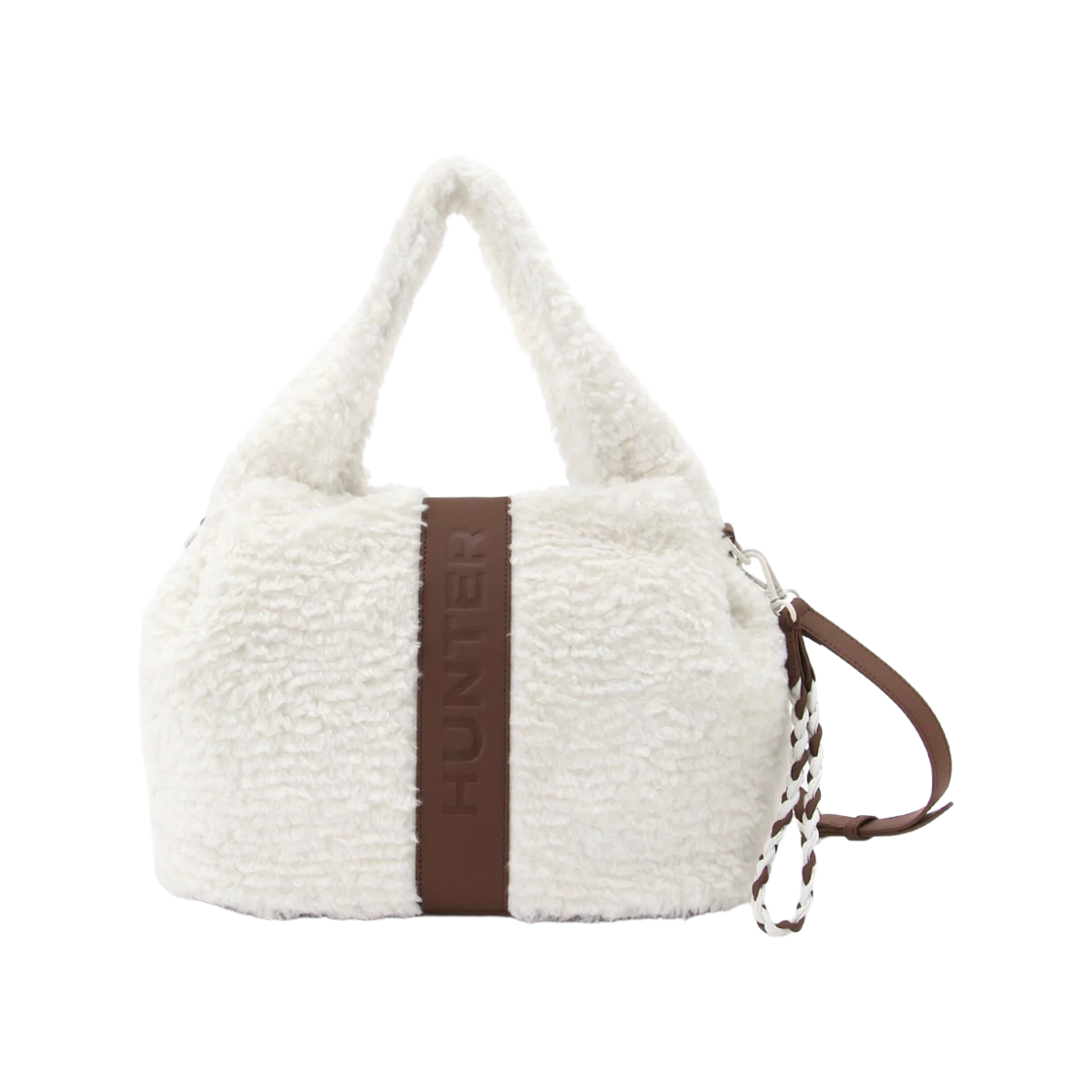 헌터 부클 미디움 토트백 내츄럴(Hunter Boucle Medium Tote Bag Natural) - 1