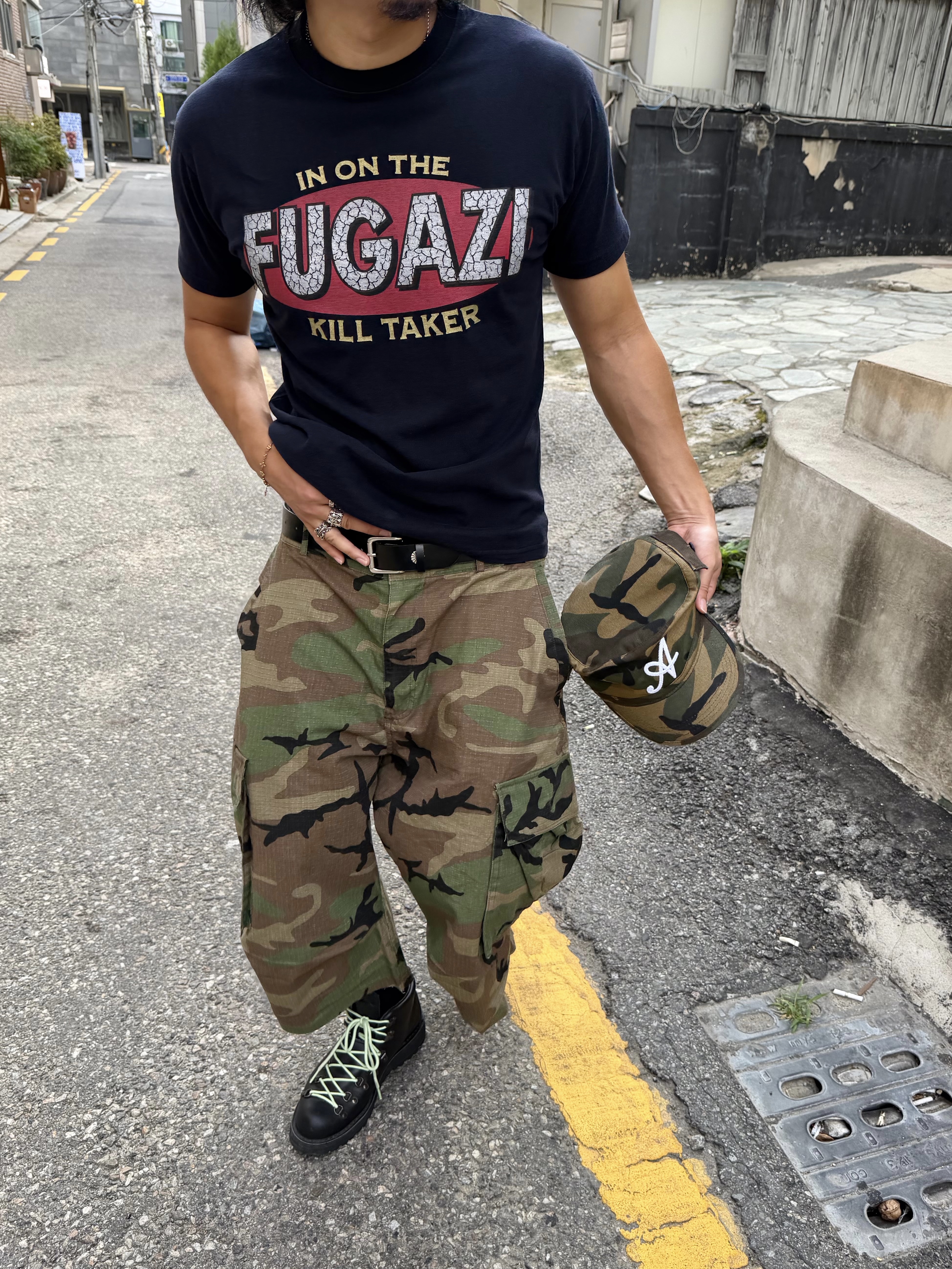 Supreme Duffle Bag Red Camo - 26SS 착용 스타일 - 2