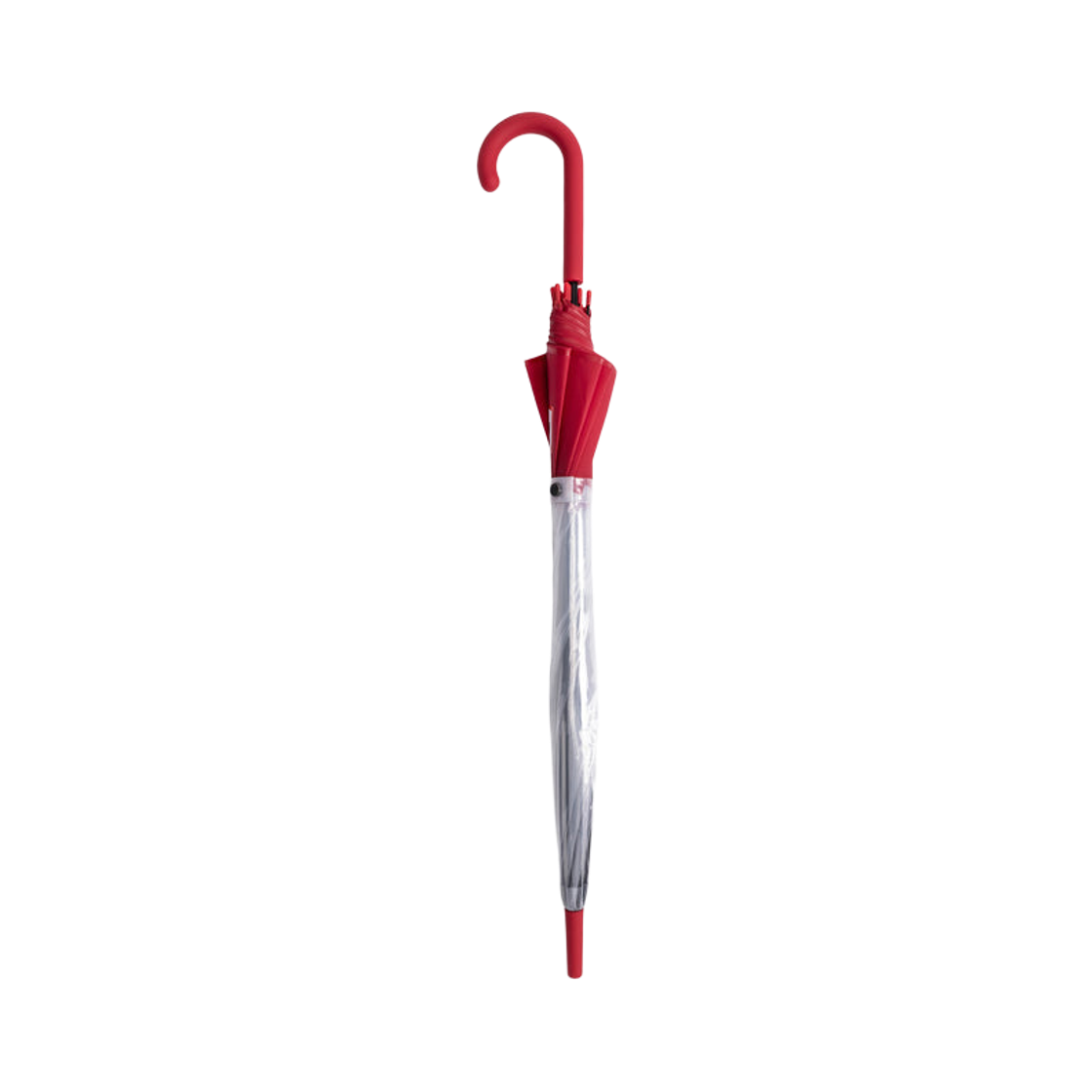 헌터 트랜스패런트 머스타시 버블 엄브렐라 밀리터리 레드(Hunter Transparent Moustache Bubble Umbrella Military Red) - 2