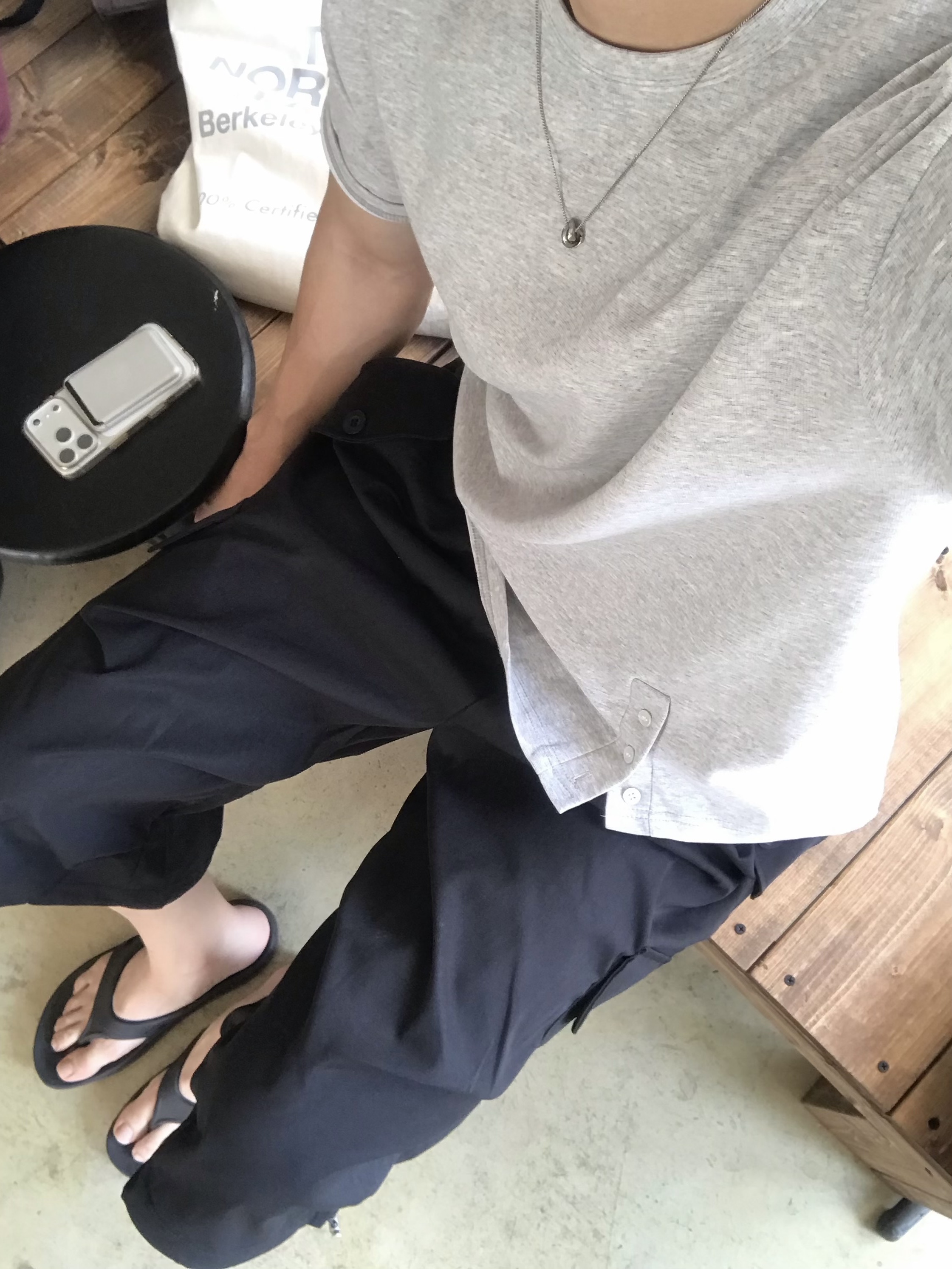 Arc'teryx Gore 5 Panel Cap Black, Montbell Trekking Glasses Silver Metallic Light Grey 착용 스타일 - 2