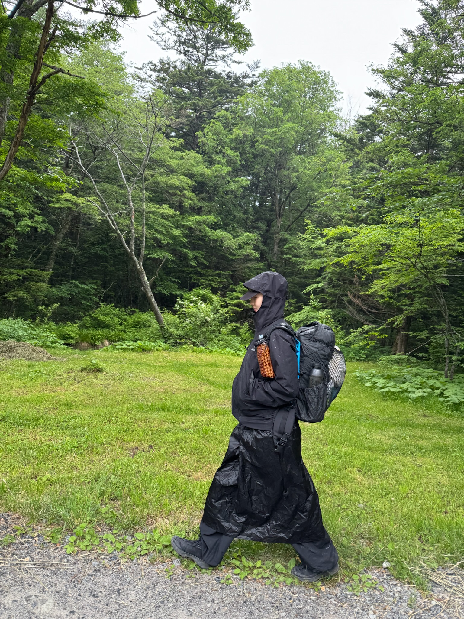 Arc'teryx Beta Jacket Black 착용 스타일 - 1