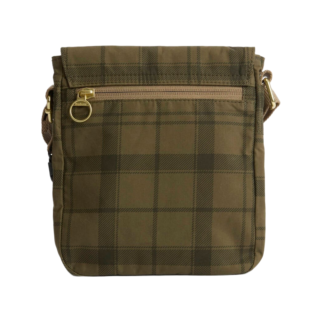 바버 트랜스포트 크로스바디백 더스키 그린 타탄(Barbour Transport Crossbody Bag Dusky Green Tartan) - 2