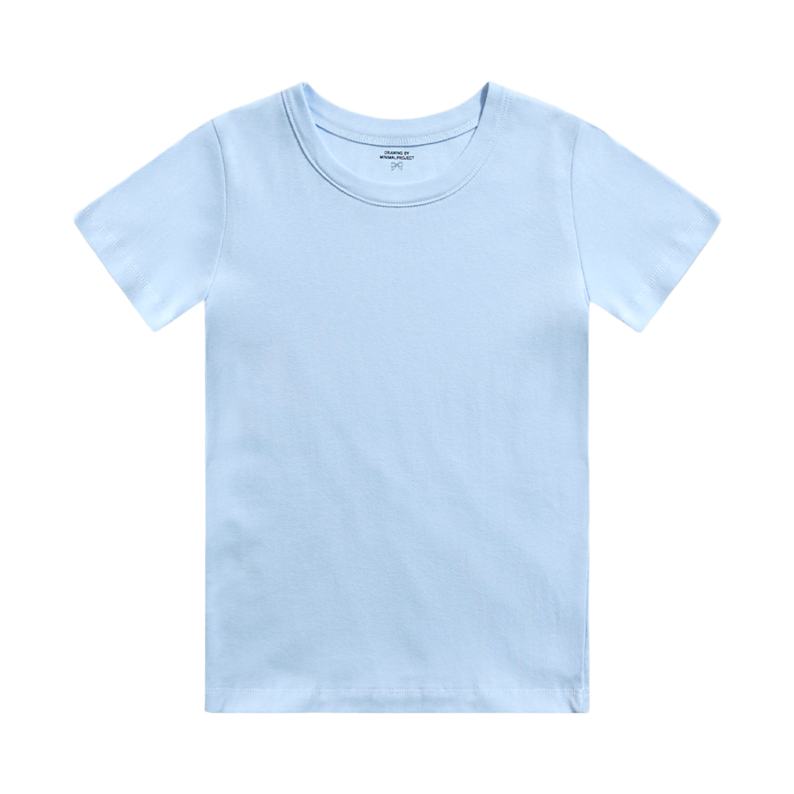 MST191SK MINIMALPROJECT Creamy Day Half T-Shirt MST191 Sky