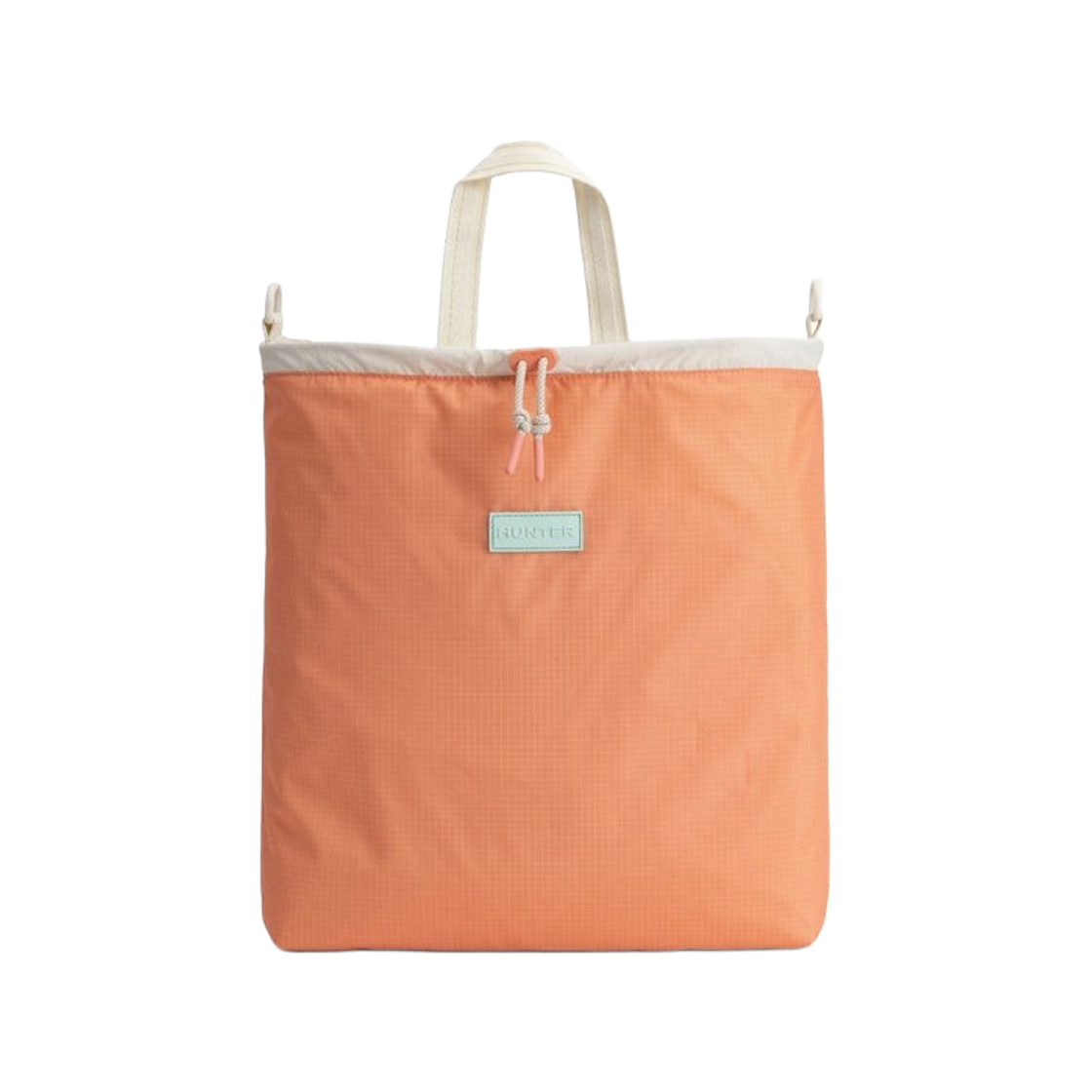 헌터 트래블 멀티펑션 패커블 토트백 글로우 그레이프프루트 글로우 라군(Hunter Travel Multifunction Packable Tote Bag Glow Grapefruit Glow Lagoon)