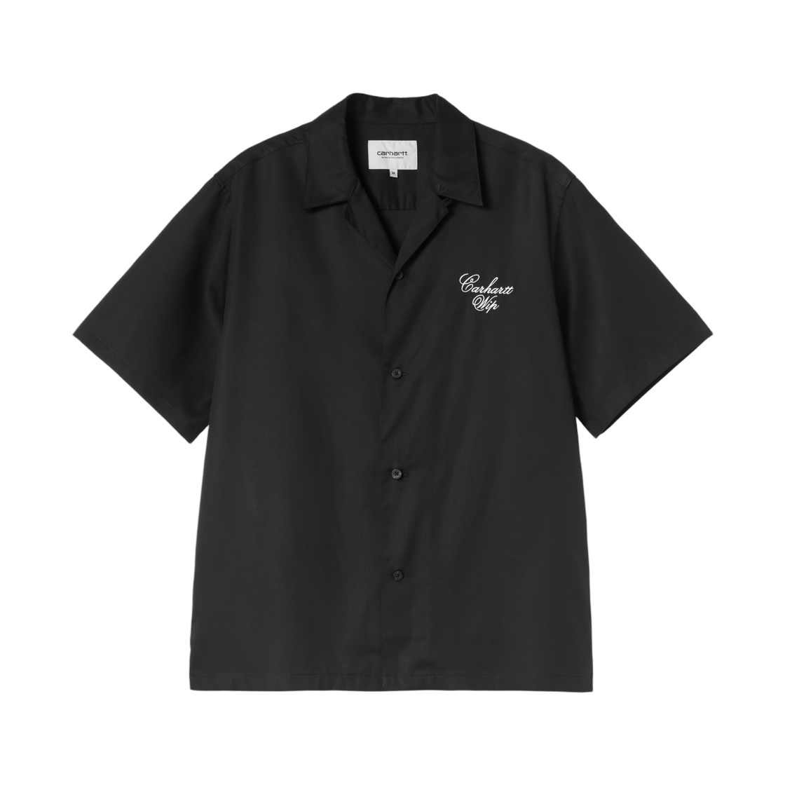I036808-K02-XX Carhartt WIP S/S Travon Shirt Black Wax
