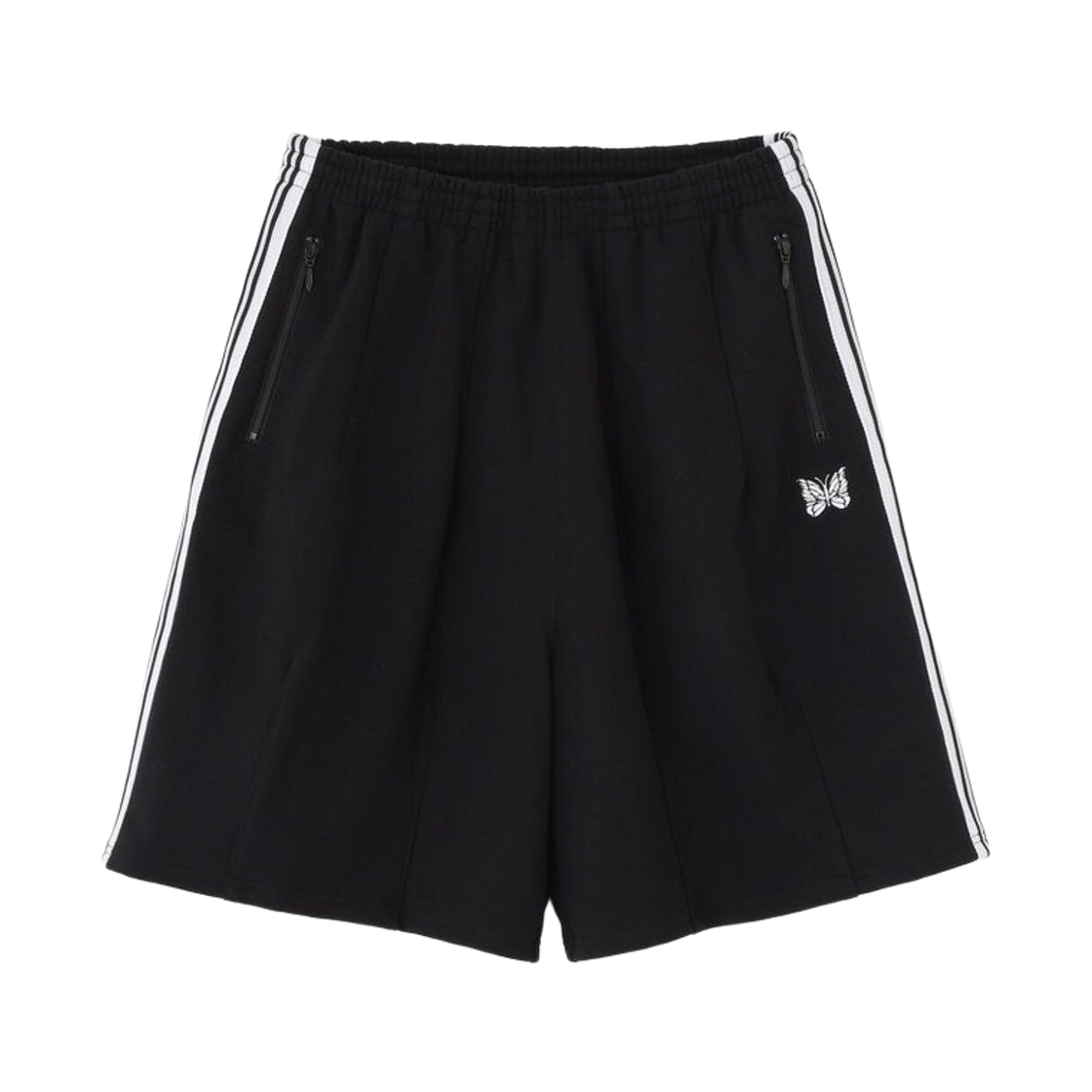 SX1590 Needles H.D. Cotton Jersey Track Short Black