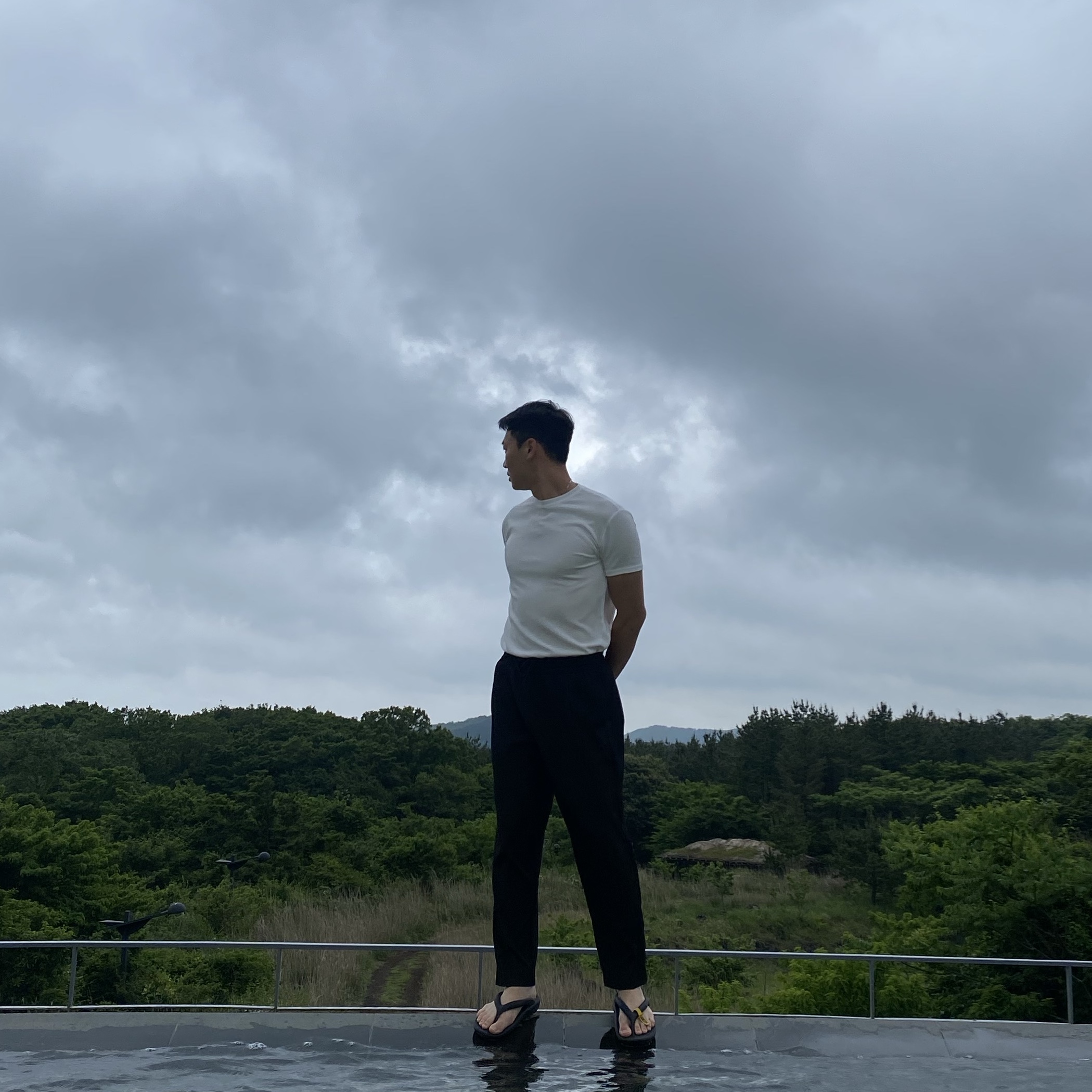 Taw&Toe Flip Flop Zerovity Bio/OG Black 착용 스타일