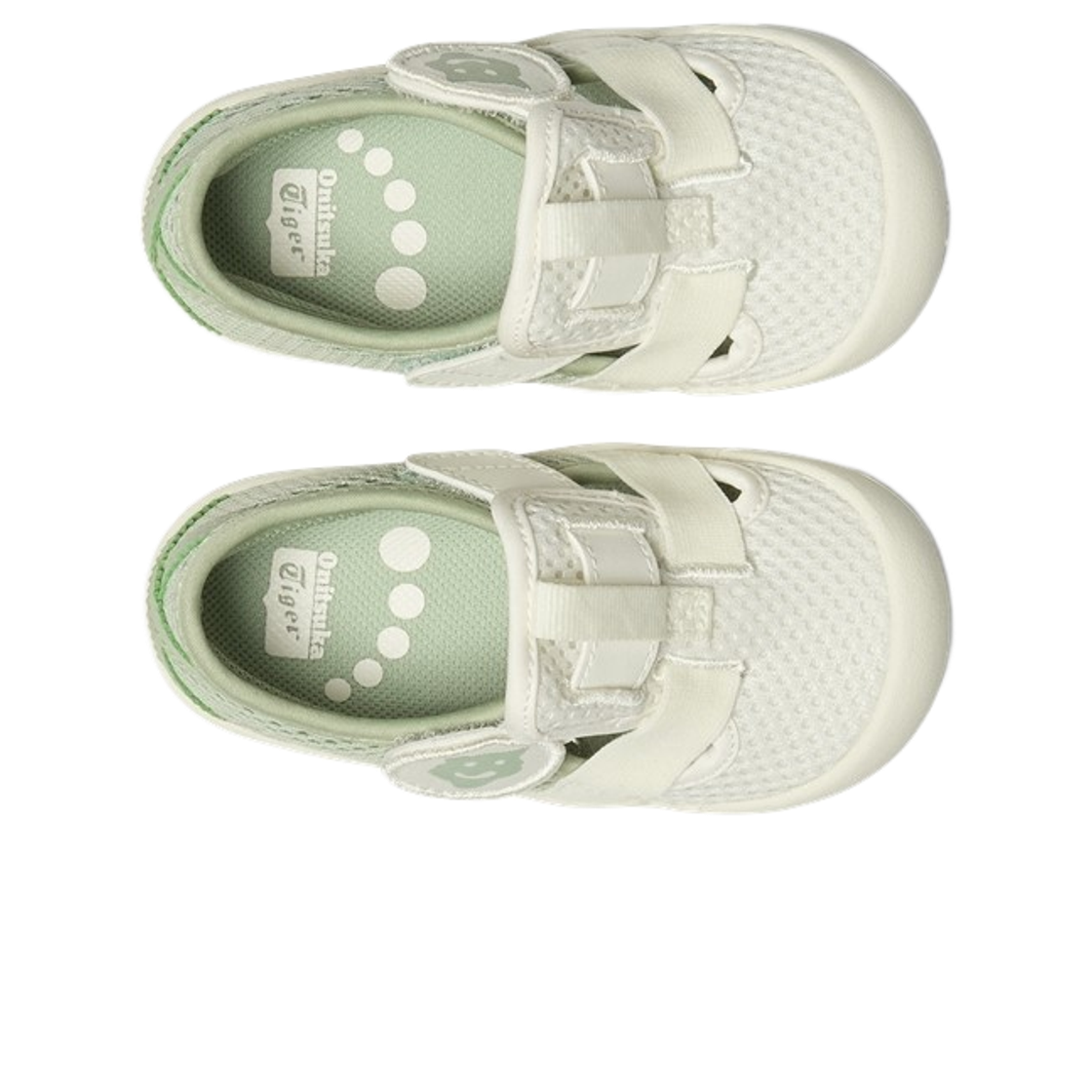 (키즈) 오니츠카 타이거 멕시코 66 다크 제이드 크림((Kids) Onitsuka Tiger Mexico 66 Dark Jade Cream) - 2