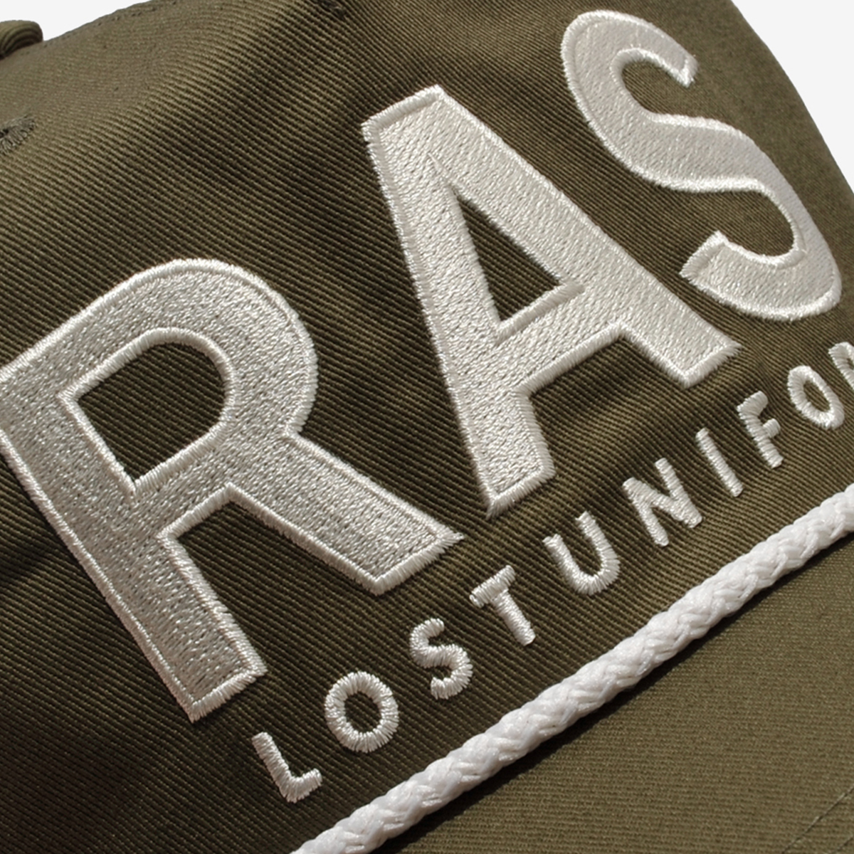 러스트앤스톤 Ras 스트링 볼캡 다크 카키(Rust And Stone Ras String Ball Cap Dark Khaki) - 5