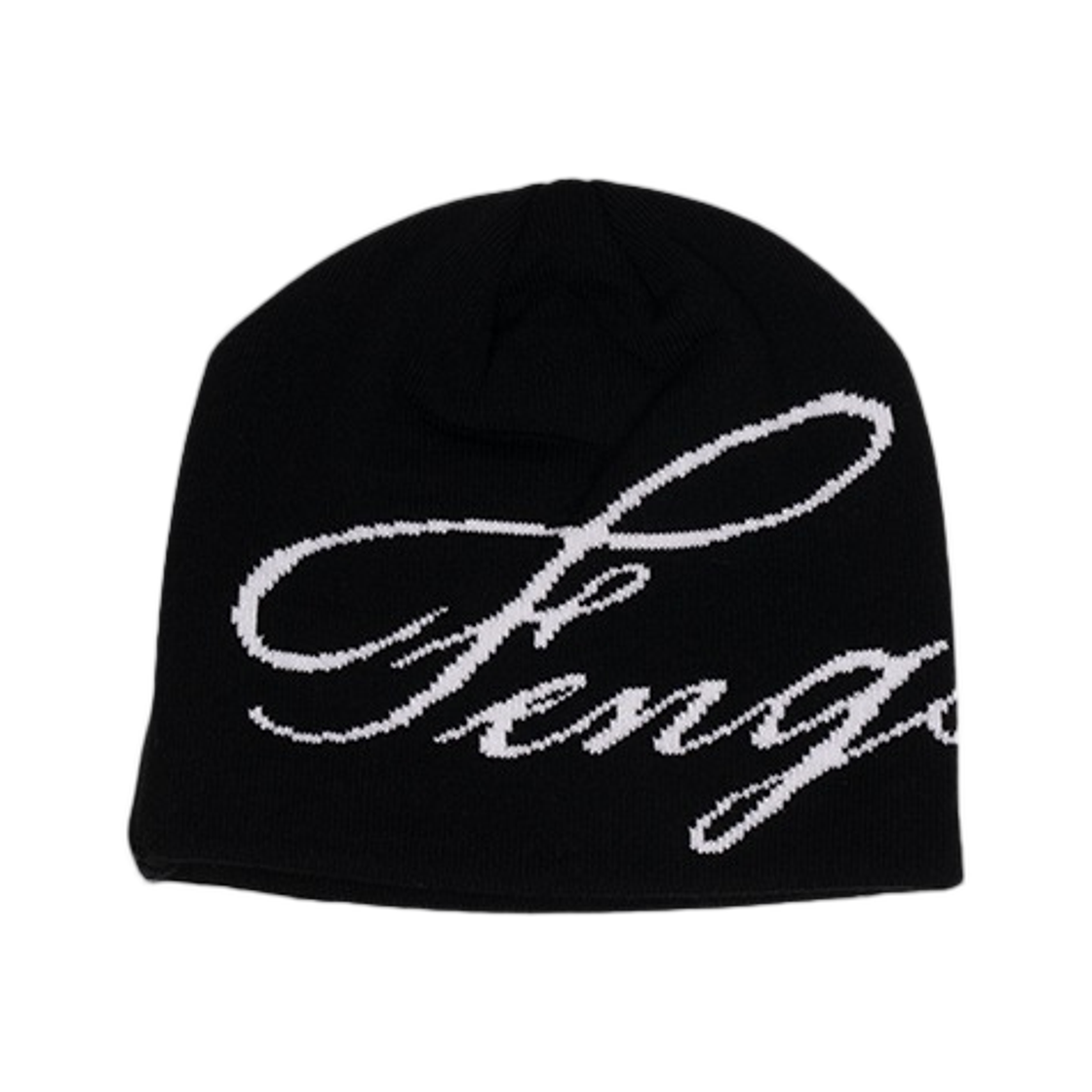 펑쉐이 빅 레터링 비니 블랙(Fengshui Big Lettering Beanie Black)