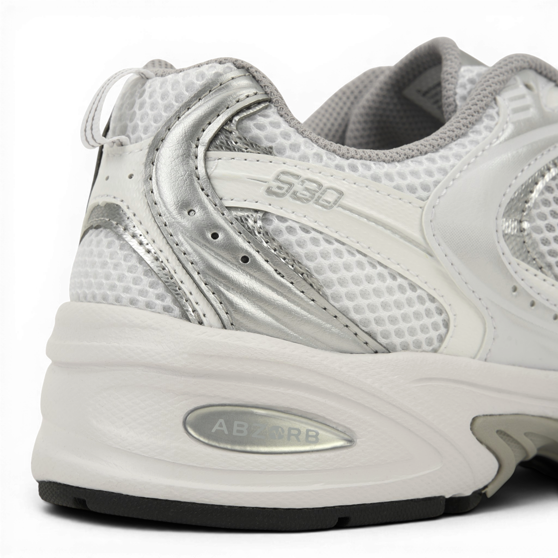 뉴발란스 530 먼셀 화이트 실버 메탈릭(New Balance 530 Munsell White Silver Metallic) - 8