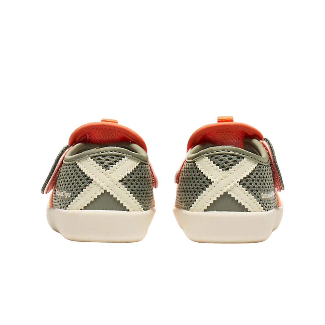 (키즈) 오니츠카 타이거 멕시코 66 미칸 오렌지 리첸 그린((Kids) Onitsuka Tiger Mexico 66 Mikan Orange Lichen Green) - 3