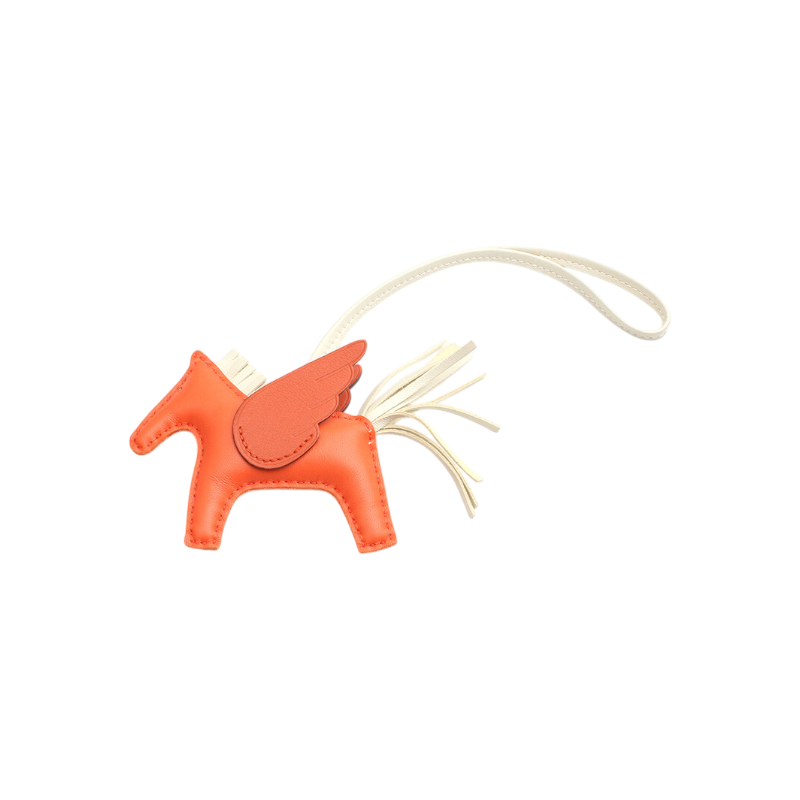 ITUB5H3QOLV5 Hermes Pegasus Rodeo Bag Charm Small