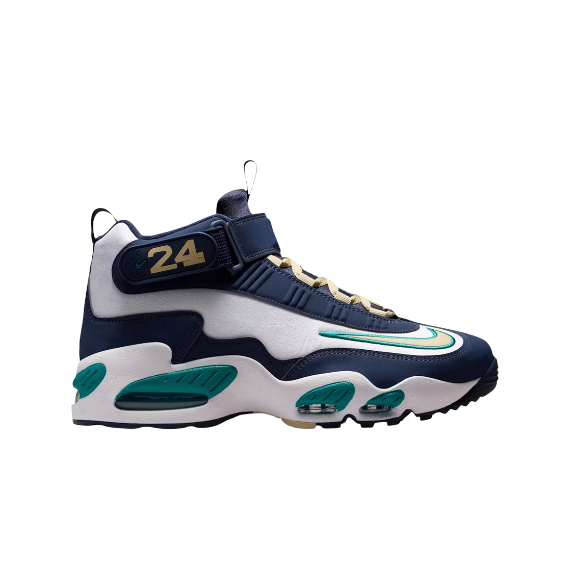 IV6299-410 Nike Air Griffey Max 1 Midnight Navy Team Gold