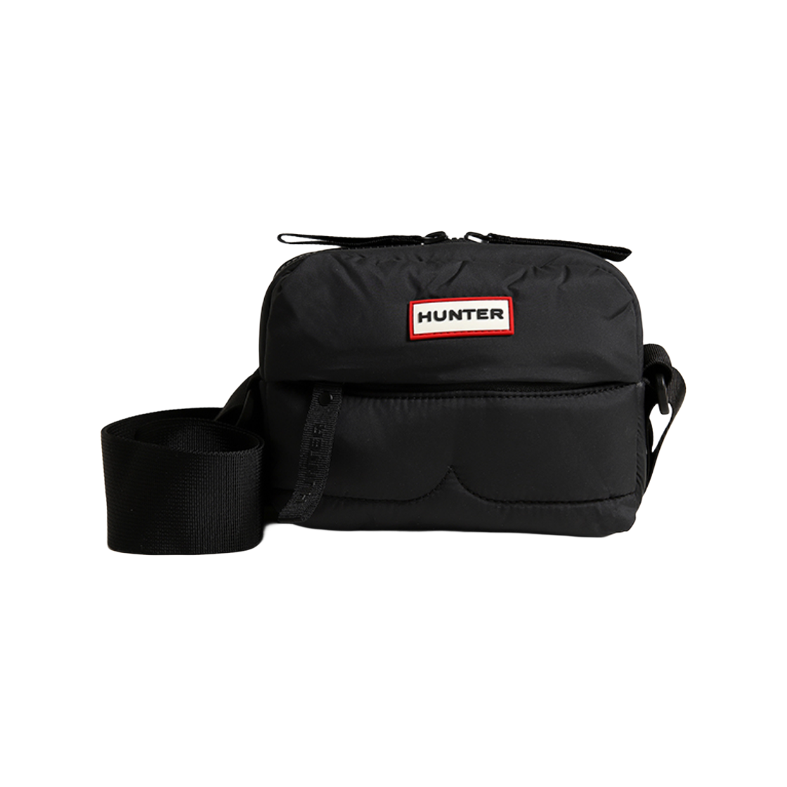 UBX2238CPE-BLK Hunter Intrepid Puffer Mini Crossbody Bag Black