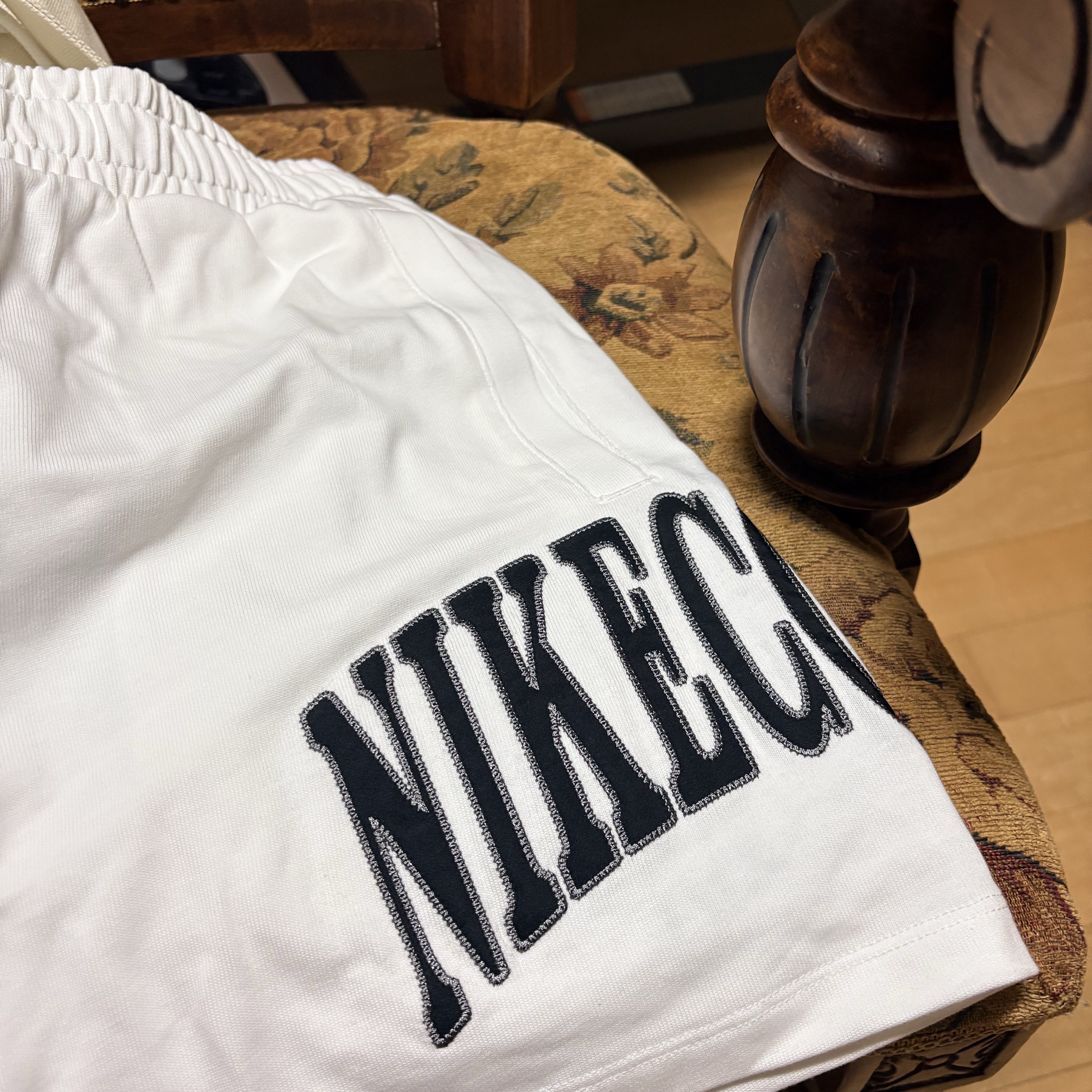 Nike Court Heritage 6 Inch Tennis Shorts White - Asia 착용 스타일 - 2