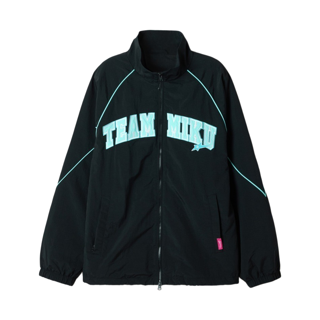 스파오 x 하츠네 미쿠 윈드브레이커 블랙(Spao x Hatsune Miku Windbreaker Black)