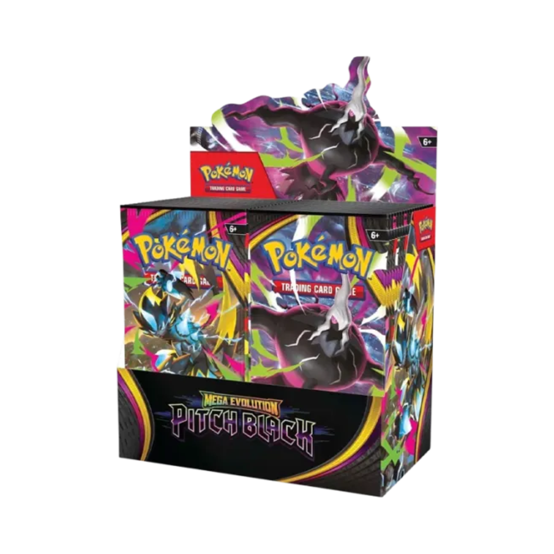 포켓몬 TCG 메가 에볼루션 피치 블랙 부스터 디스플레이 박스 (36팩/영문판)(Pokemon TCG MEGA Evolution Pitch Black Booster Display Box (Pack of 36/English Ver.))
