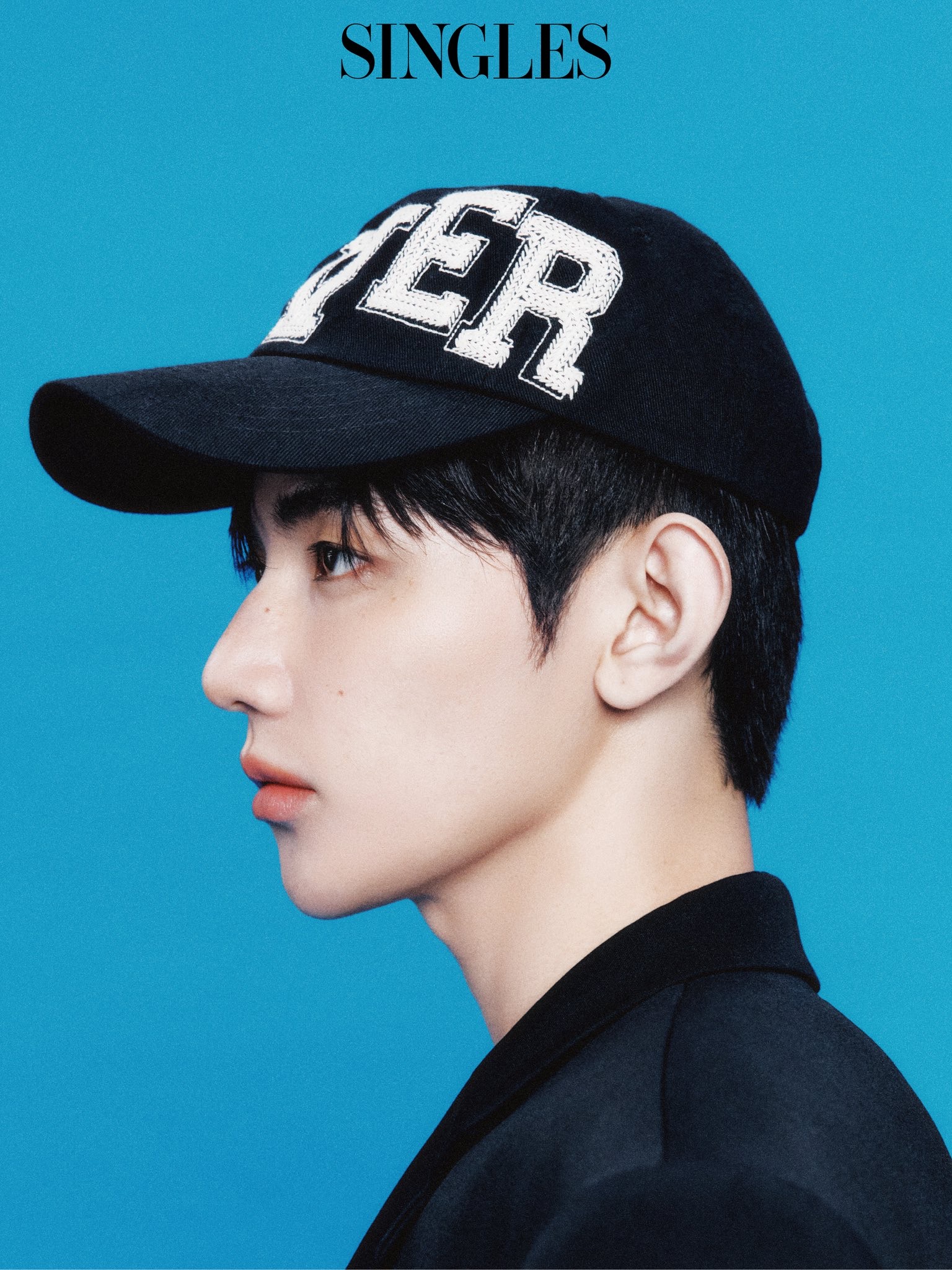 [트리플적립] PACOSPLY Lover E3 Cap Olive, [트리플적립] PACOSPLY Lover E3 Cap Black 착용 스타일