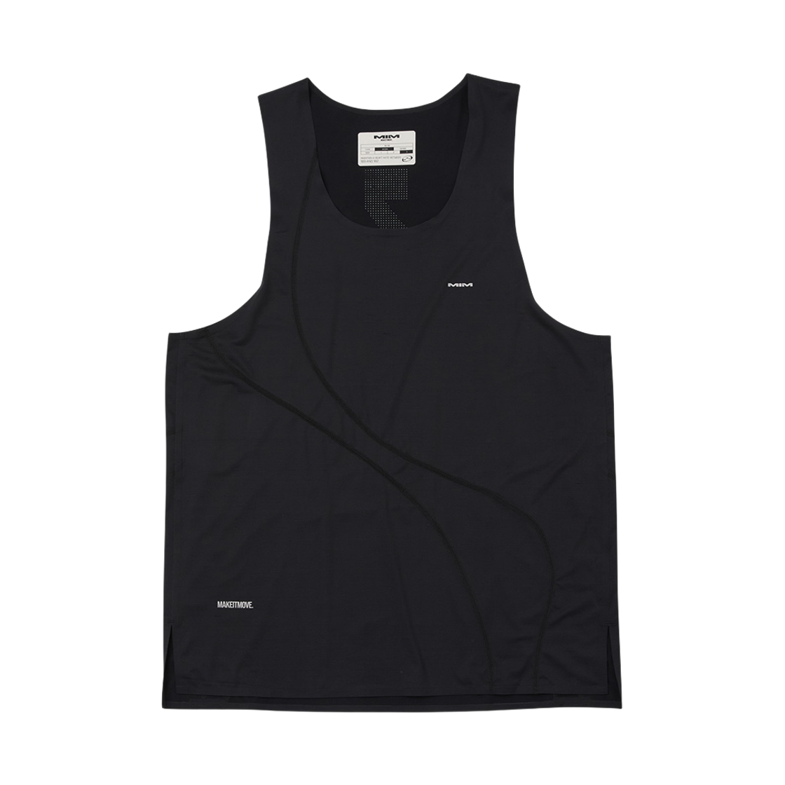 엠아이엠 모멘텀 싱글렛_블랙(MIM Momentum Singlet_Black)