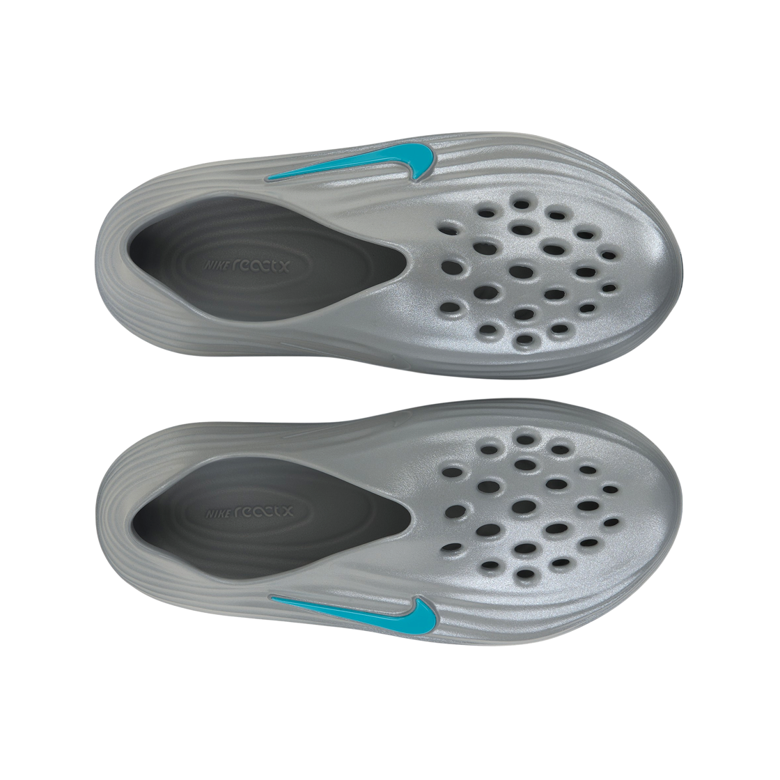 나이키 리액트X 리주버네이트 메탈릭 실버 감마 블루(Nike ReactX Rejuven8 Metallic Silver Gamma Blue) - 5