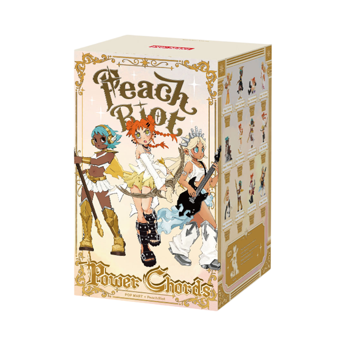 - Pop Mart Peach Riot Power Chords Series Figures Sealed Case (1 Blind Box)