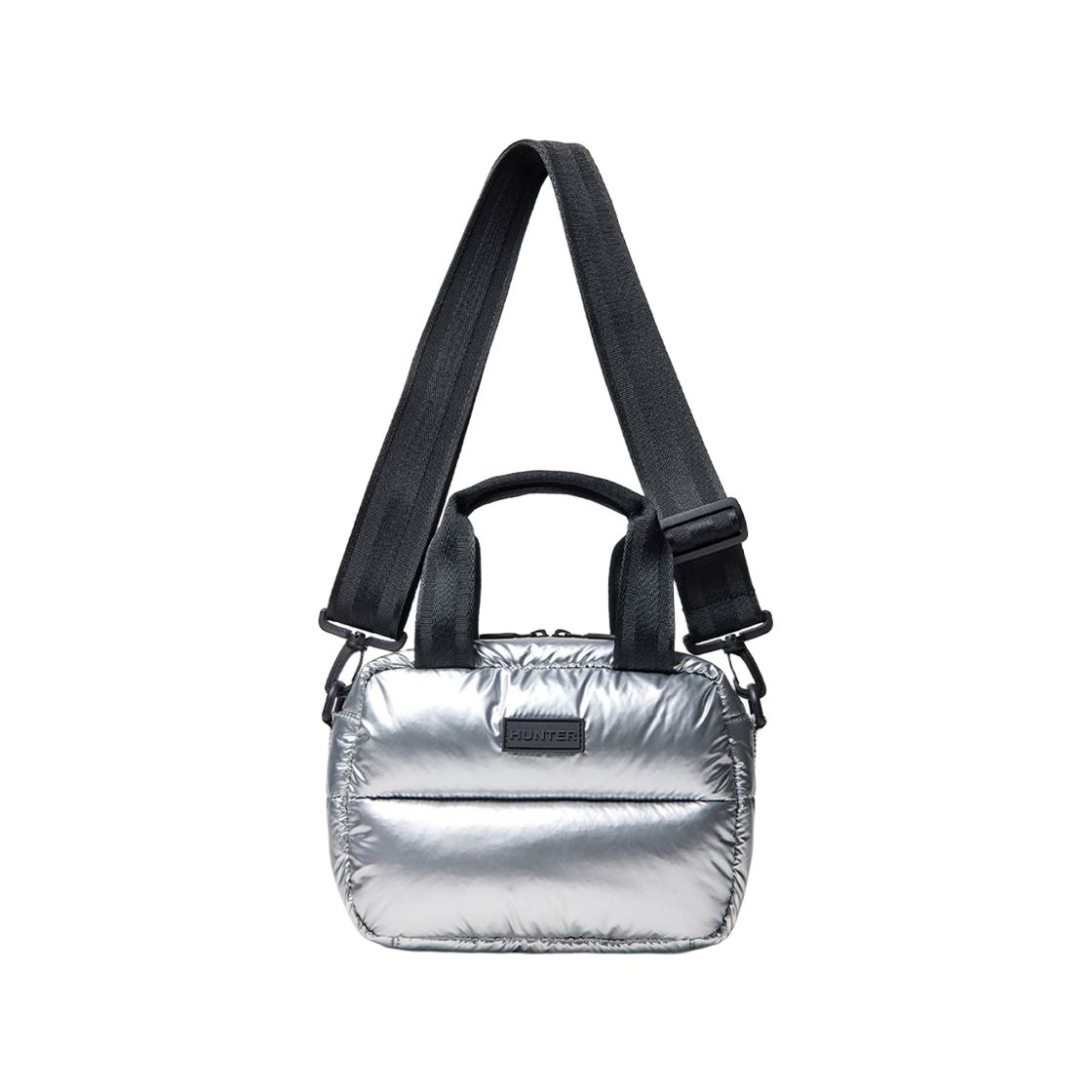 헌터 인트레피드 엑스트라 퍼프드 보스턴백 실버 포일(Hunter Intrepid Extra Puffed Boston Bag Silver Foil)
