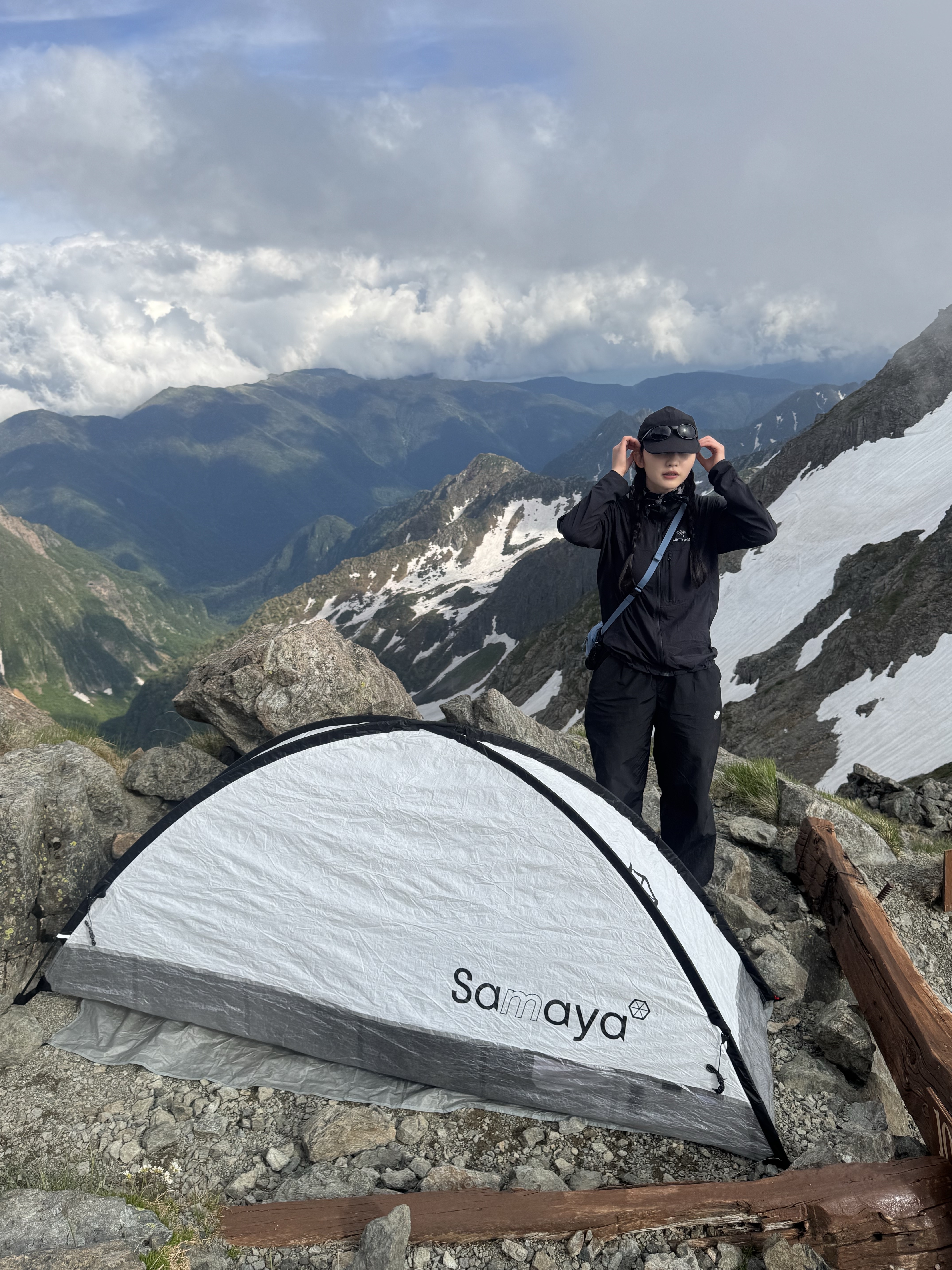 Arc'teryx Squamish Hoody Black, Arc'teryx Squamish Hoody Black 착용 스타일 - 1
