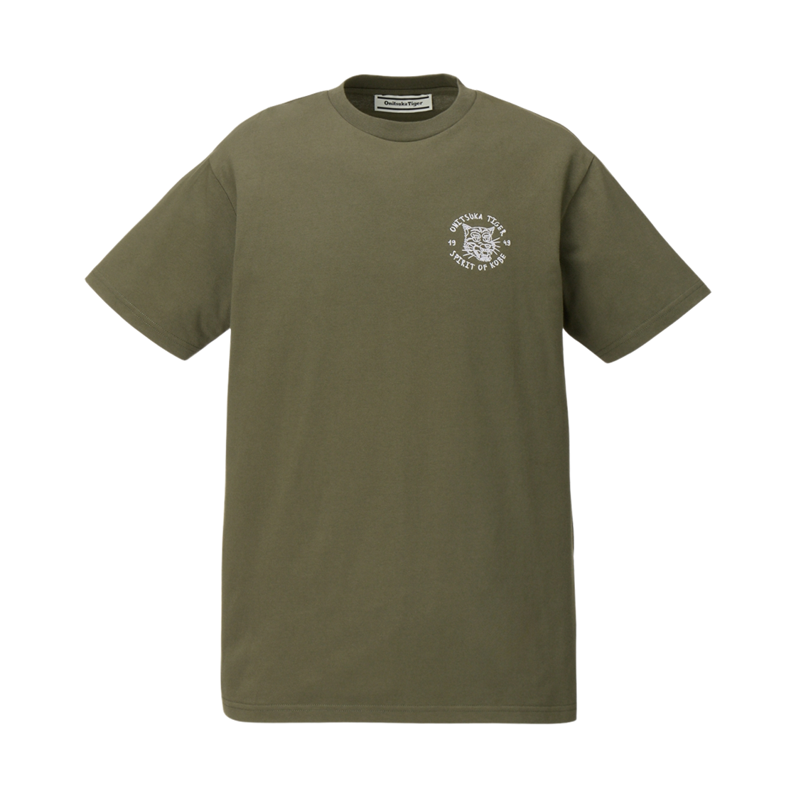 2183B540-200 Onitsuka Tiger Graphic T-Shirt Khaki