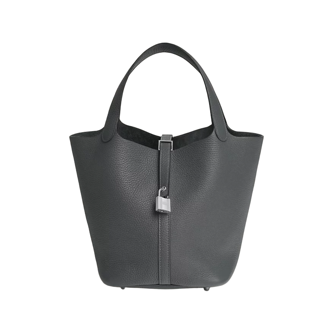 H060991CKH0 Hermes Picotin Lock 22 Bag Clemence & Palladium Gris Misty