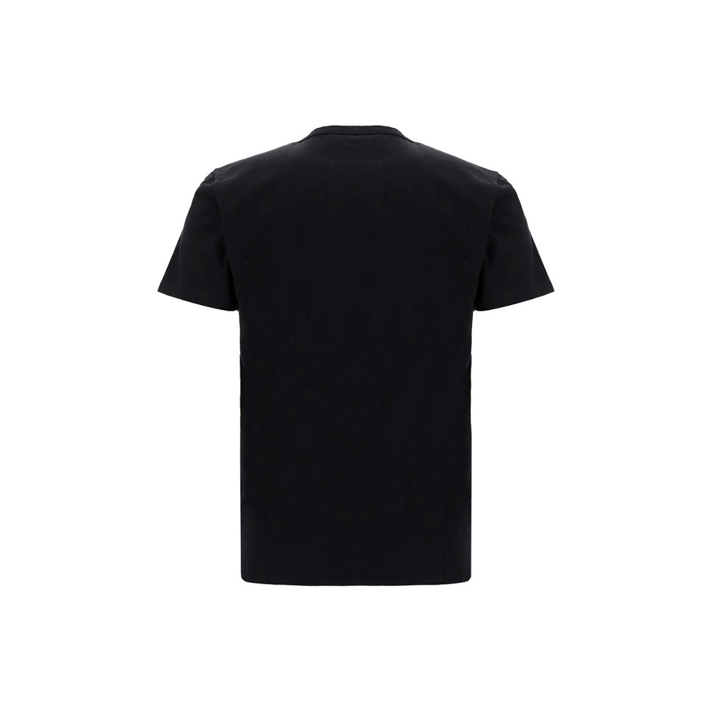 [17% 쿠폰] 메종 키츠네 팔레이스 로얄 클래식 티셔츠 블랙([17% 쿠폰] Maison Kitsune Palais Royal Classic T-Shirt Black) - 3