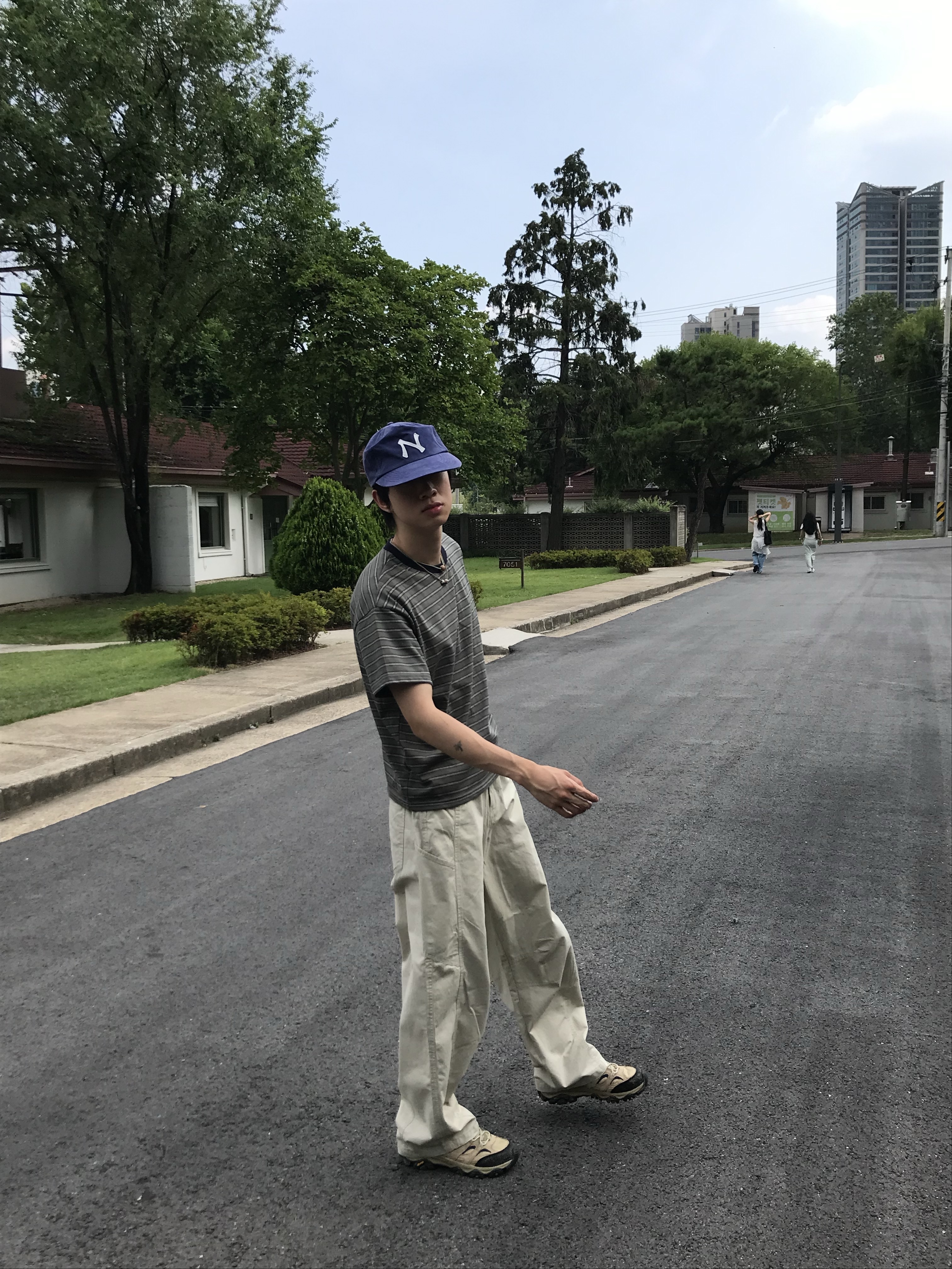 Merrell x Khakis Moab 3 Khaki 착용 스타일