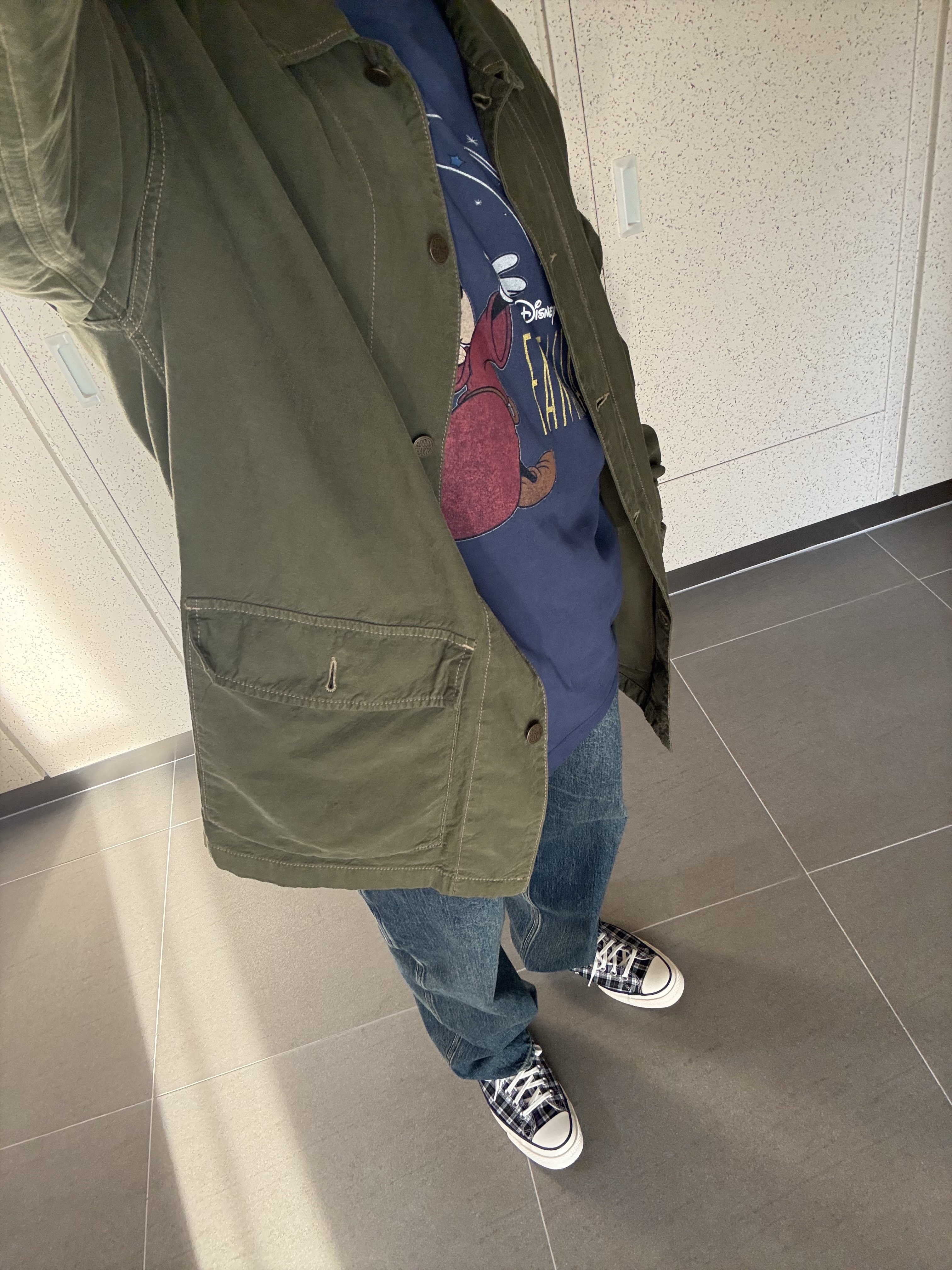 Converse x Noah Chuck 70 True Blue 착용 스타일 - 2