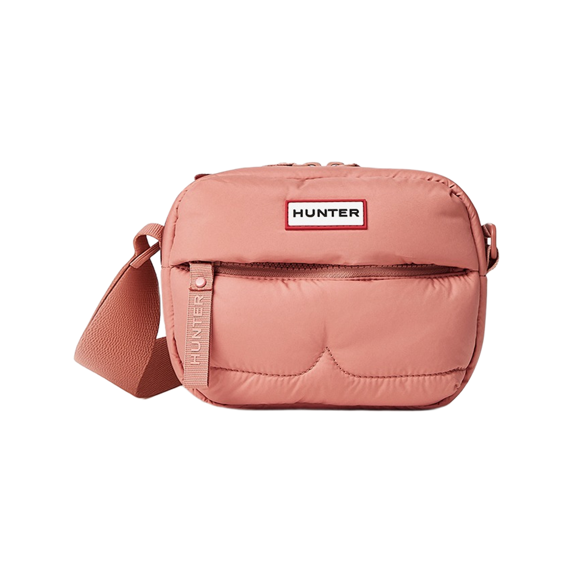 UBX2238CPE-DRN Hunter Intrepid Puffer Mini Crossbody Bag Rich Rose