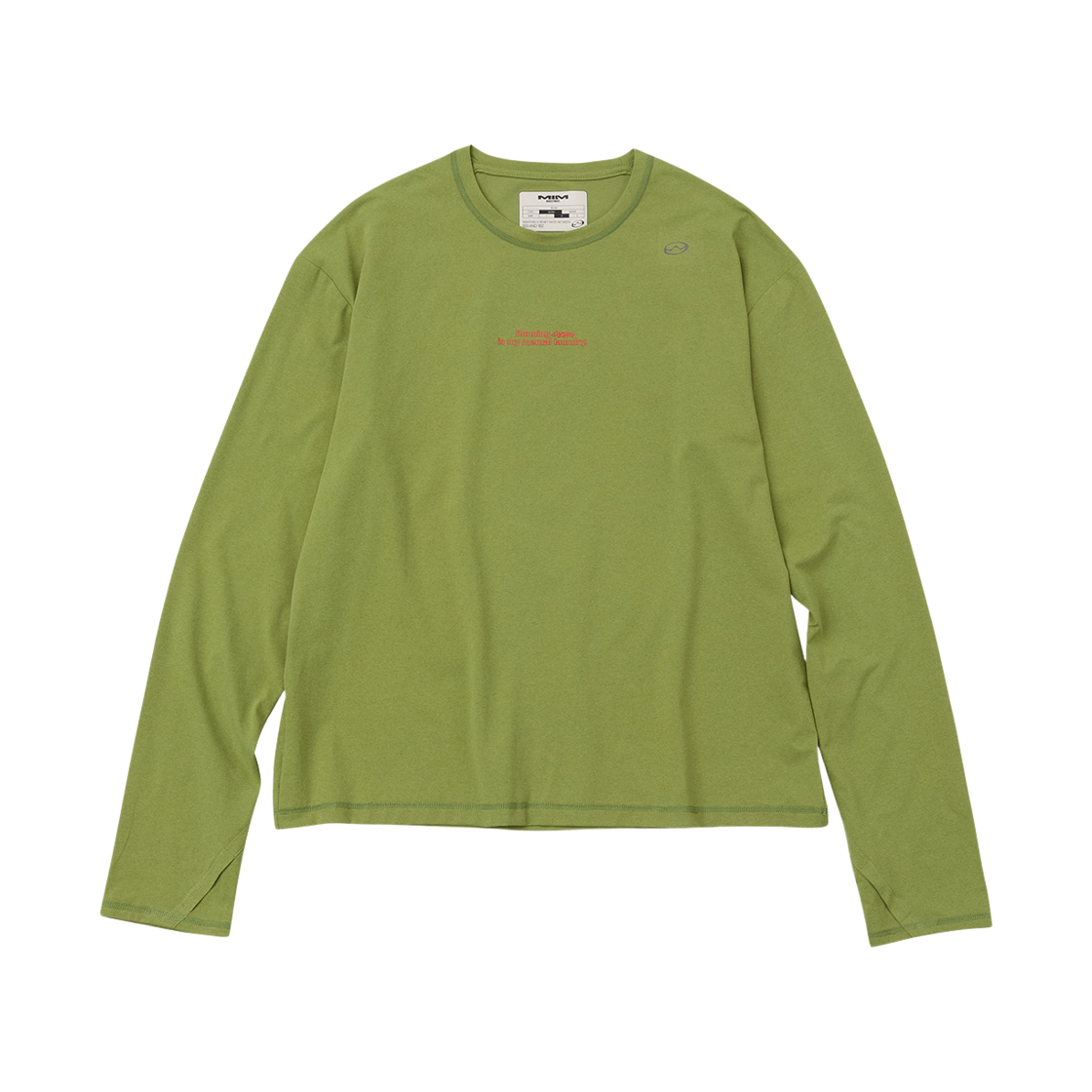 엠아이엠 스월 롱슬리브_그린(MIM Swirl Longsleeve_Green)