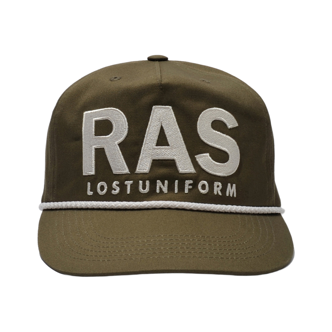 러스트앤스톤 Ras 스트링 볼캡 다크 카키(Rust And Stone Ras String Ball Cap Dark Khaki)