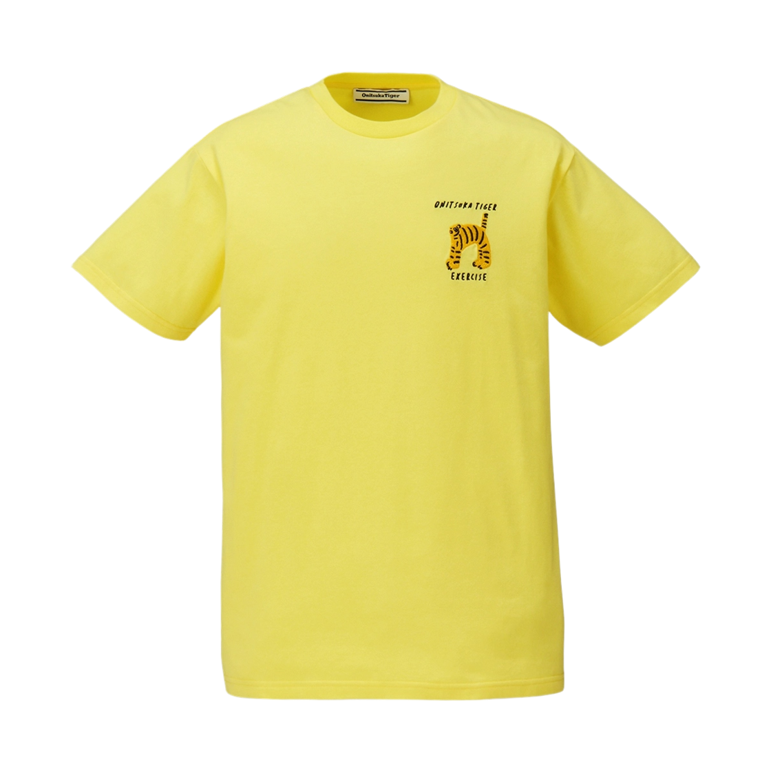 2183B539-750 Onitsuka Tiger Graphic T-Shirt Yellow
