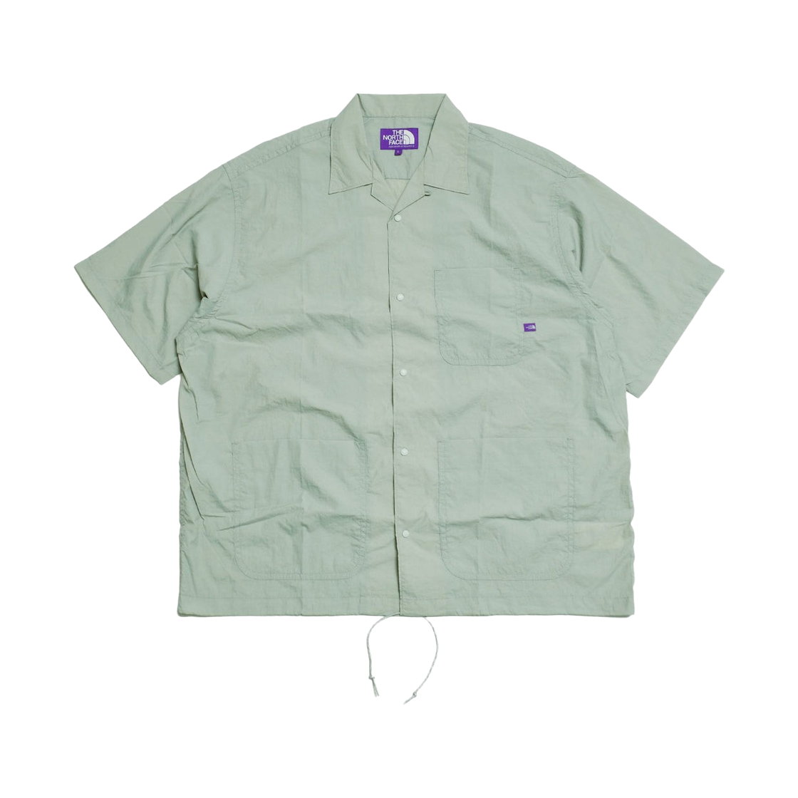 노스페이스 퍼플 라벨 나일론 타페타 필드 숏슬리브 셔츠 라이트 세이지(The North Face Purple Label Nylon Taffeta Field Short Sleeve Shirt Light Sage)