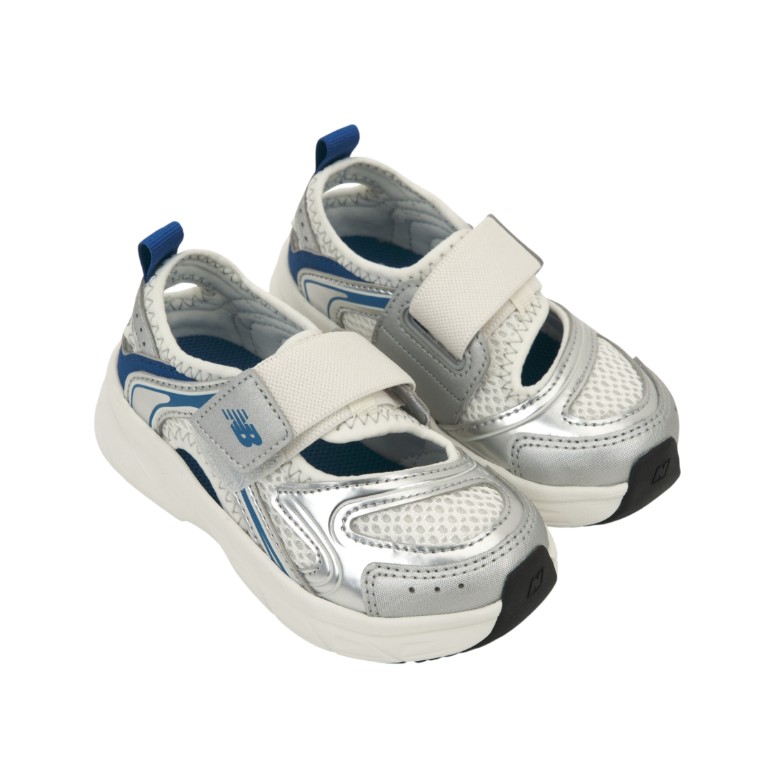 (키즈) 뉴발란스 프리들 X 샌들 소닉 블루((Kids) New Balance Freedle X Sandal Sonic Blue) - 4